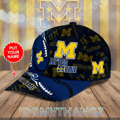 Personalized Michigan Wolverines Classic Cap 3