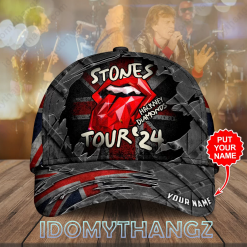 Personalized The Rolling Stones Hackney Diamonds Tour 2024 Classic Cap