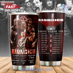 Rammstein Europe Stadium Tour 2024 Tumbler