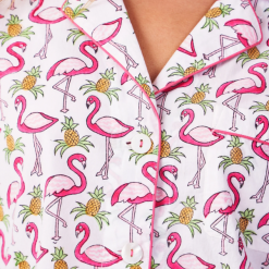 Roller Rabbit Freddy Flamingo Liza Pajamas Set 3