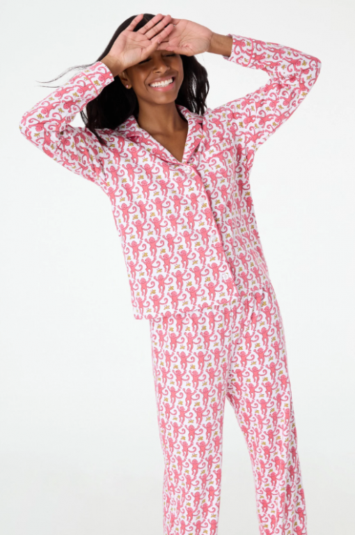 Roller Rabbit Little Monkey Pajamas Set