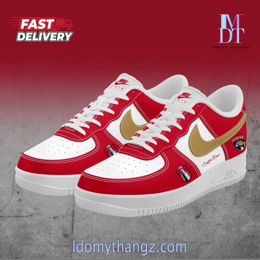 Limited Edtion NHL Florida Panthers Stanley Cup 2024 Custom Name Red Air Force 1