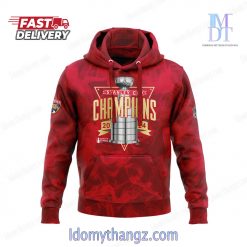Florida Panthers Stanley Cup Champion 2024 Red Hoodie