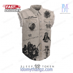 Sleep Token Show Me What You've Lost Sleeveless Denim Jacket 2