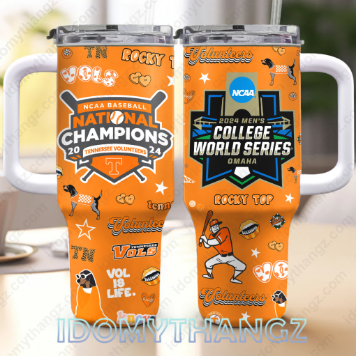 Tennessee Volunteers College World Series Champions Stanley Tumbler