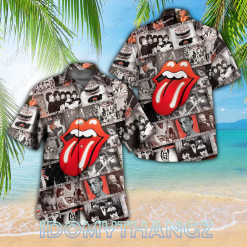 The Rolling Stones Signature Hawaiian Shirt