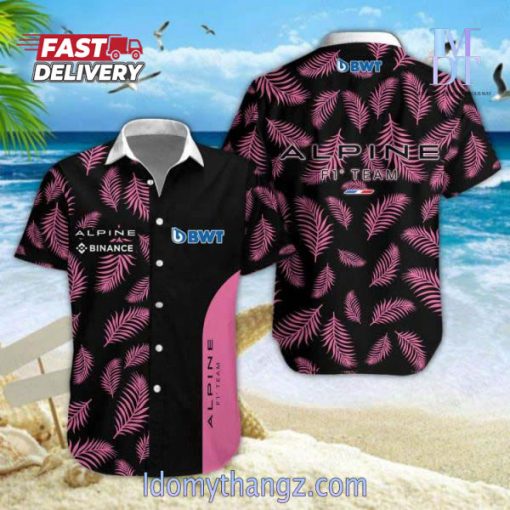 Alpine F1 Team Hawaiian Shirt