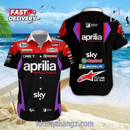 Aprilia Racing MotoGP Hawaiian Shirt