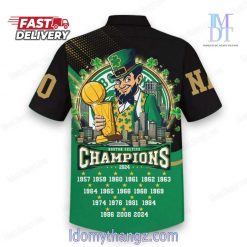 Boston Celtics NBA Champions 2024 Different Here Hawaiian Set