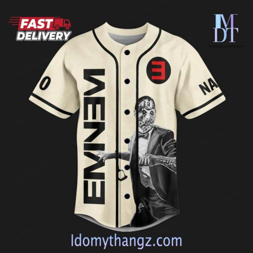 Eminem The Death Of Slim Shady Custom Baseball Jersey