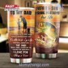 Custom Name Gift For Dad Legend Firefighter Father’s Day Tumbler