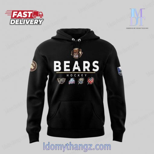 Hershey Bears Final 2024 Black Hoodie