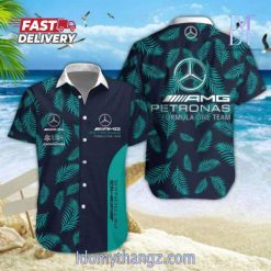 Mercedes-AMG PETRONAS F1 Team Hawaiian Shirt