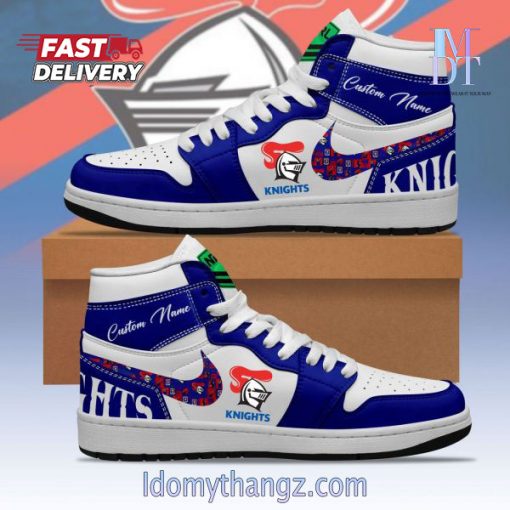 NRL Newcastle Knights Personalize Sneakers Air Jordan 1