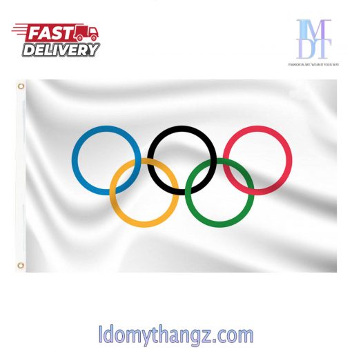 Olympic Games Flag Paris 2024