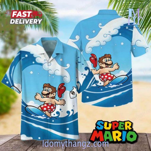 PREMIUM Super Mario Hawaiian Shirt