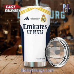 Limited Edition Real Madrid Champions League 15 Tumbler Cup