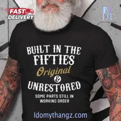 Built In The Fifties Printing T-Shirt
