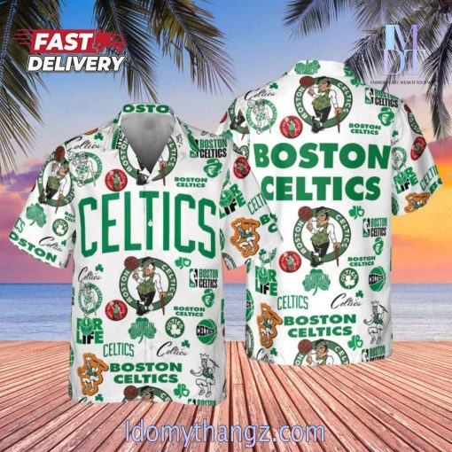NBA Finals Team Boston Celtics 2024 Hawaiian Shirt