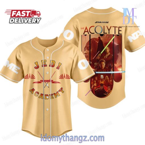 Star Wars Jedi Academy Custom Baseball Jersey