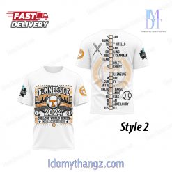 Tennessee Volunteers 2024 College World Series Champions T-Shirt