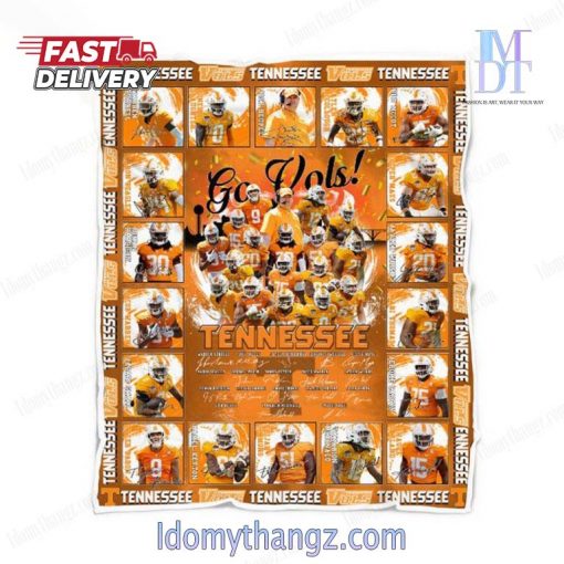 Tennessee Volunteers Go Vols Limited Edition Blanket