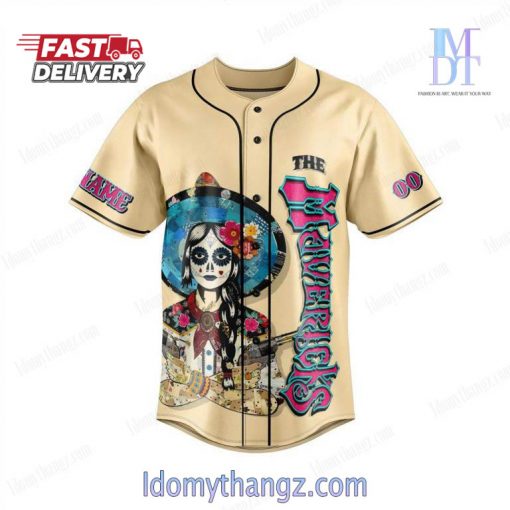 The Mavericks In Concert European And UK Tour 2024 Custom Baseball Jersey