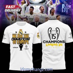 We Are The Champions Of Europe 2024 Real Madrid T-Shirt