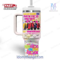 NKOTB Magic Summer 2024 40th Anniversary 40 Oz Tumbler 1