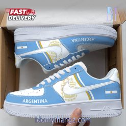 Argentina Copa America 2024 Champions Air Force 1 Sneakers