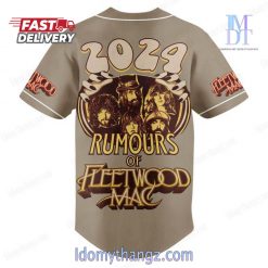 2024 Rumours Of Fleetwood Mac Baseball Jersey