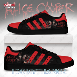 Alice Cooper Snake Adidas Stan Smith