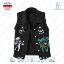 Avenged Sevenfold Deep Inside Sleeveless Denim Jacket