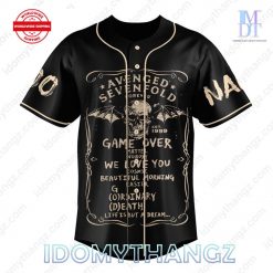 Avenged Sevenfold Life Is But A Dream Baseball Jersey