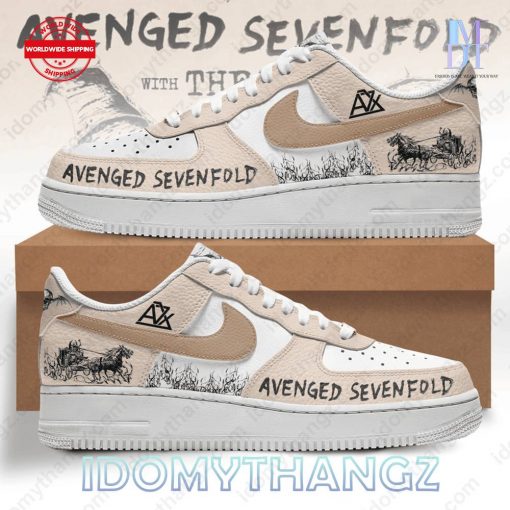 Avenged Sevenfold Nightmare Air Force 1 Sneakers