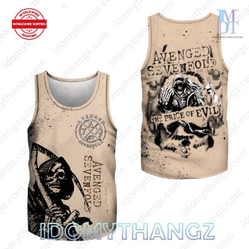 Avenged Sevenfold The Price Of Evil Tank Top