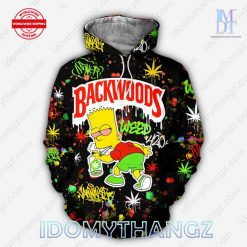 Backwoods Bart Simpson I Dont Do Drug Hoodie