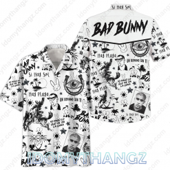 Bad Bunny Hay Playa Hawaiian Shirt