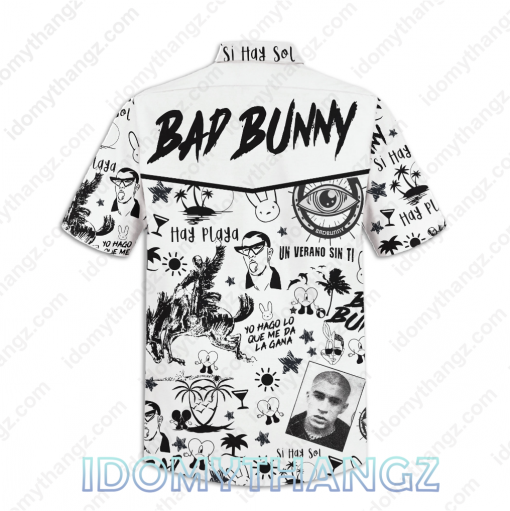 Bad Bunny Hay Playa Hawaiian Shirt