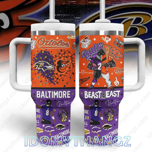 Baltimore Orioles Baseball Stanley Tumbler