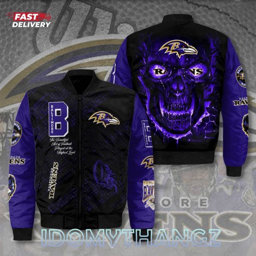 Baltimore Ravens NFL Bomber Jacket