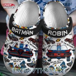 Batman And Robin Clogs