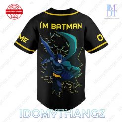 Batman Dark Knight Custom Baseball Jersey