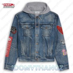 Big Time Rush Gotta Live It Big Time Hooded Denim Jacket