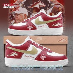 Birmingham Stallions UFL Champion 2024 Custom Name Air Force 1 Sneakers