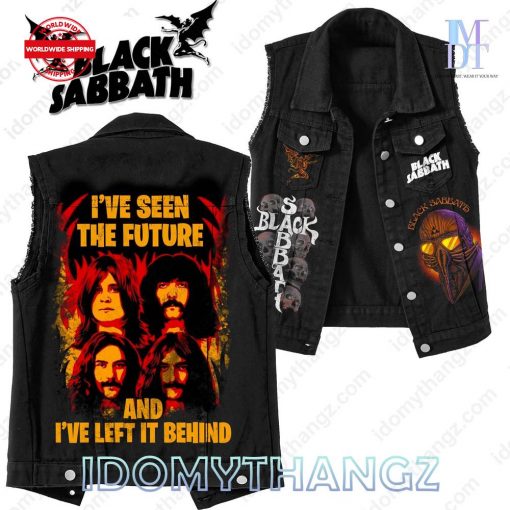 Black Sabbath Lord Of This World Sleeveless Denim Jacket