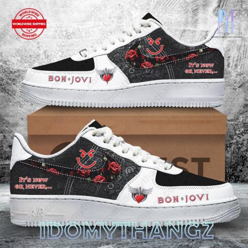 Bon Jovi It’s My Life It’s Now Or Never Air Force 1 Sneaker