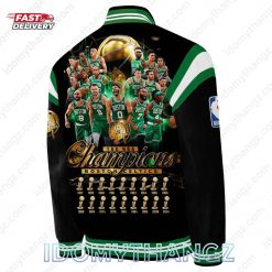 Boston Celtics 18 Time NBA Finals Champions Bomber Jacket