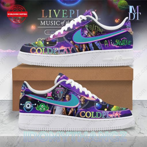 Coldplay Alien Somewhere Limited Air Force 1