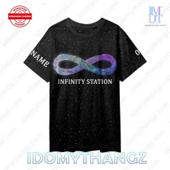 Coldplay Infinity Station Custom Name T-Shirt